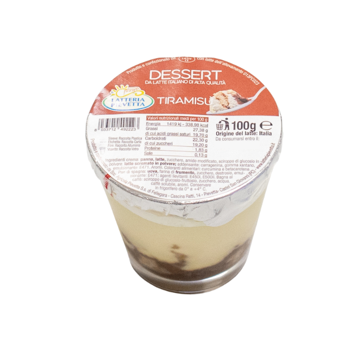 tiramisù latteria pievetta